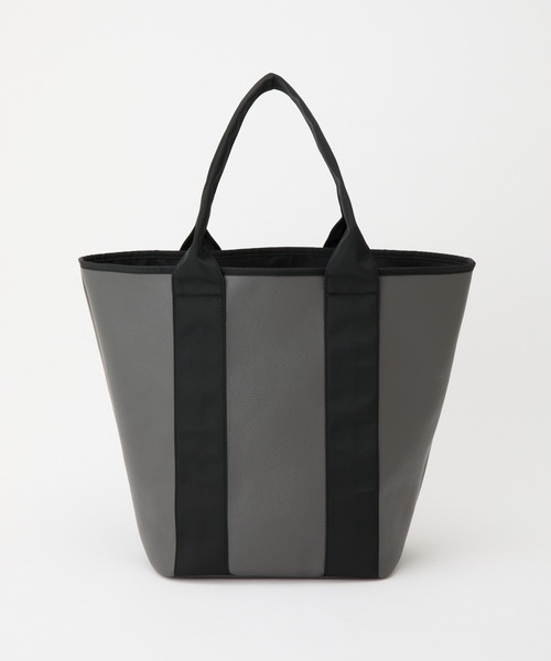 COLONY 2139(コロニートゥーワンスリーナイン)の「シンプルラージトートバッグ(トートバッグ・メンズ・ブラック/グレー・FREE)」の22枚目の写真