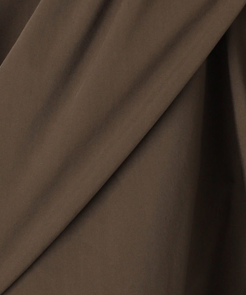 JOURNAL STANDARD（ジャーナルスタンダード）の「タイプライターストレッチコクーンキャミワンピース（ワンピース・レディース・ブラック/ブラウン・FREE）」の4枚目の写真