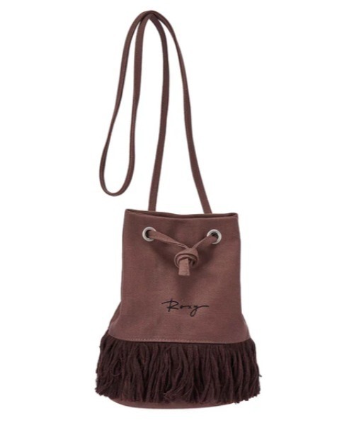 ROXY（ロキシー）の「CHARMING PURSE /ロキシーフリンジショルダーバック（ショルダーバッグ・レディース・ブラウン/ホワイト・FREE）」の8枚目の写真