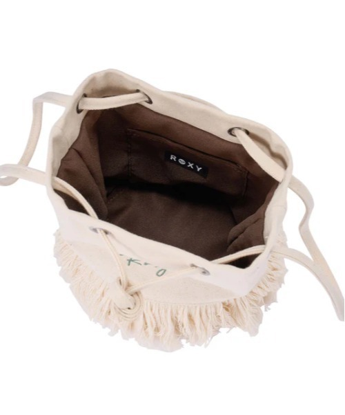 ROXY（ロキシー）の「CHARMING PURSE /ロキシーフリンジショルダーバック（ショルダーバッグ・レディース・ブラウン/ホワイト・FREE）」の7枚目の写真