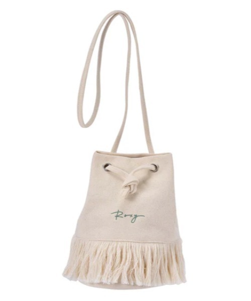 ROXY（ロキシー）の「CHARMING PURSE /ロキシーフリンジショルダーバック（ショルダーバッグ・レディース・ブラウン/ホワイト・FREE）」の3枚目の写真