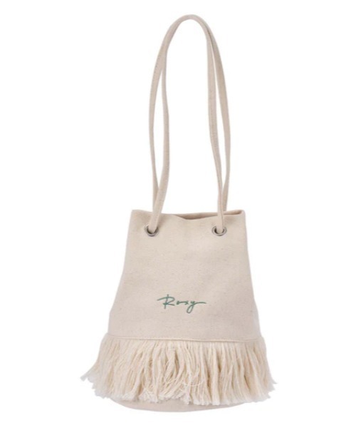 ROXY（ロキシー）の「CHARMING PURSE /ロキシーフリンジショルダーバック（ショルダーバッグ・レディース・ブラウン/ホワイト・FREE）」の5枚目の写真