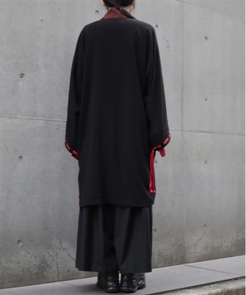 REZEN(リゼン)の「パールチェーンジャカード羽織(その他アウター・メンズ・レンガ/グレー/レッドパープル・MEDIUM/LARGE)」の9枚目の写真