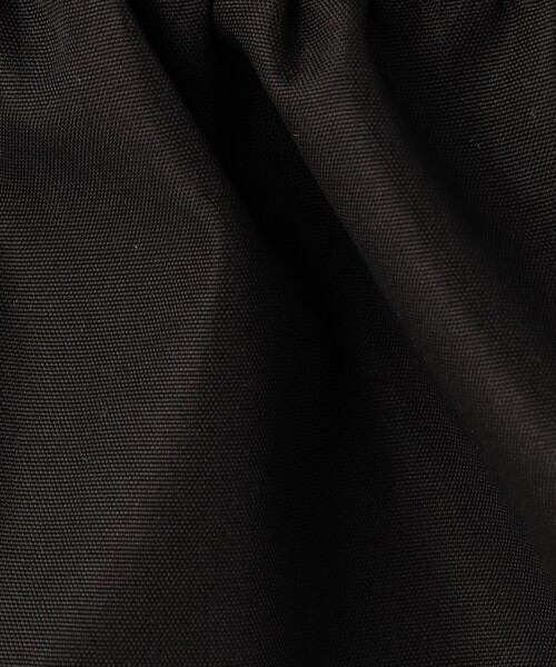 green label relaxing（グリーンレーベルリラクシング）の「フリル 巾着 ポシェット（ショルダーバッグ・キッズ・ブラック/ライラック/ナチュラル・FREE）」の10枚目の写真