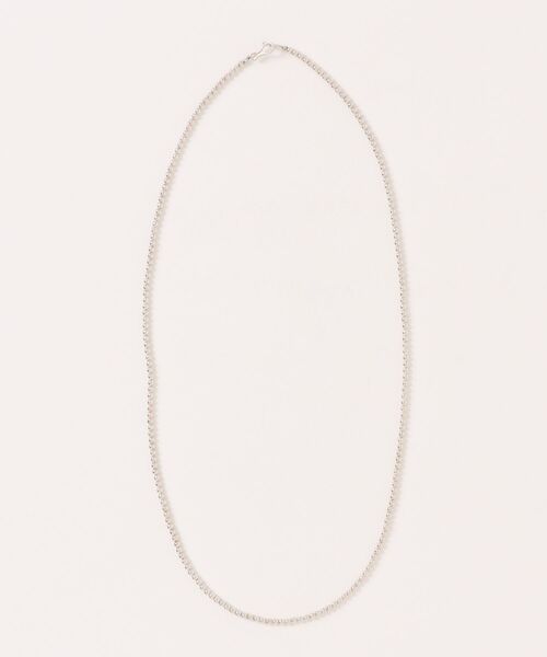 Harpo（アルポ）の「【Harpo/アルポ】シルバー ネックレス ナバホパール ビーズ3mm/全長25㎝（ネックレス・レディース・シルバー・FREE）」の4枚目の写真