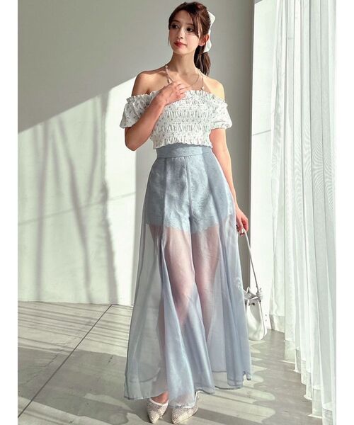 mal.レレレさん♡♡新品未使用タグ付き♡♡ロージー♡♡パンツ♡♡ セール】タックデザインフレアパンツ（その他パンツ）｜RESEXXY