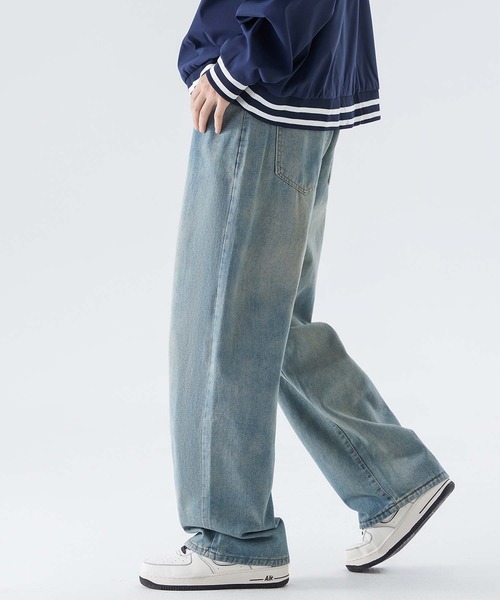 aimoha(アイモハ)の「aimoha men ヴィンテージ風デニム(デニムパンツ・メンズ・ブルー/ダークグレー・LARGE/MEDIUM/X-LARGE/XX-LARGE)」の15枚目の写真