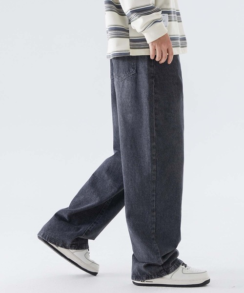 aimoha(アイモハ)の「aimoha men ヴィンテージ風デニム(デニムパンツ・メンズ・ブルー/ダークグレー・LARGE/MEDIUM/X-LARGE/XX-LARGE)」の5枚目の写真