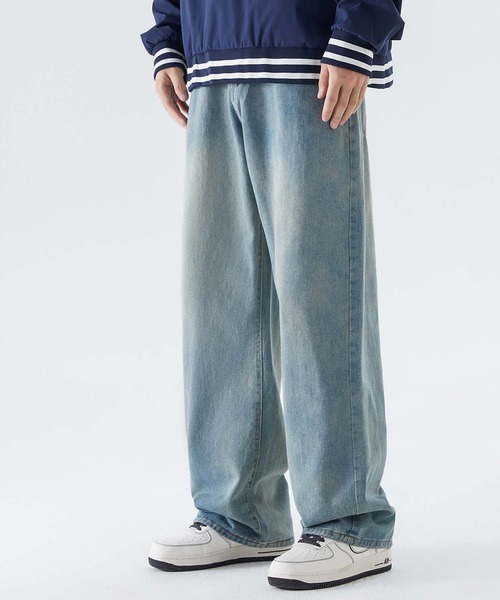 aimoha(アイモハ)の「aimoha men ヴィンテージ風デニム(デニムパンツ・メンズ・ブルー/ダークグレー・LARGE/MEDIUM/X-LARGE/XX-LARGE)」の17枚目の写真