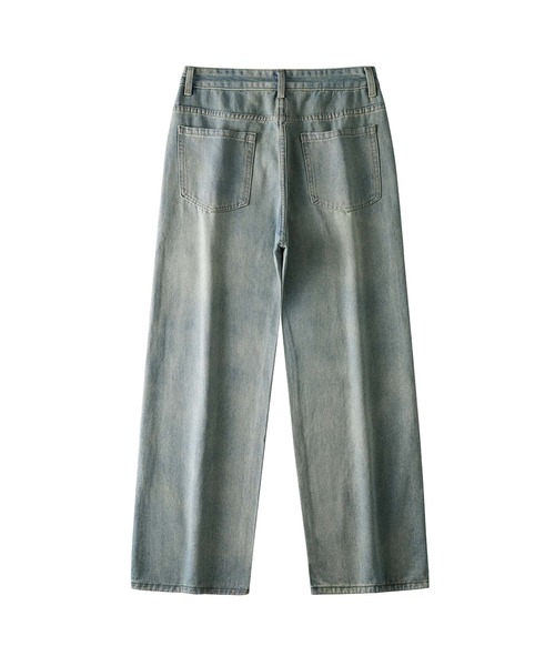 aimoha(アイモハ)の「aimoha men ヴィンテージ風デニム(デニムパンツ・メンズ・ブルー/ダークグレー・LARGE/MEDIUM/X-LARGE/XX-LARGE)」の19枚目の写真