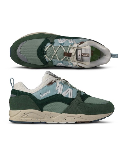 KARHU(カルフ)の「KARHU / “FUSION 2.0” スニーカー(スニーカー・レディース・グリーン系/ベージュ系・8/7/6/5/4/10/9)」の4枚目の写真