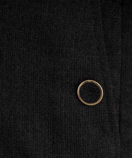 grove（グローブ）の「ツイードサロペット（サロペット/オーバーオール・レディース・ブラック/グレー・02/03/01/04/05）」の10枚目の写真