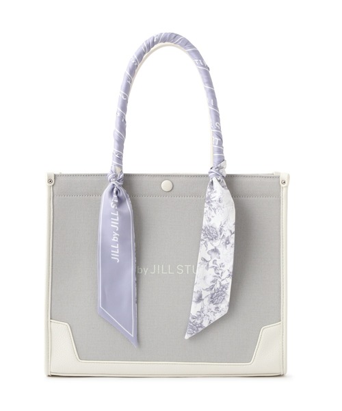 A4収納可能＜JILL by JILL STUART＞フラワースカーフトート大 フラワースカーフトート大 | JILL by JILL STUART（ジル バイ