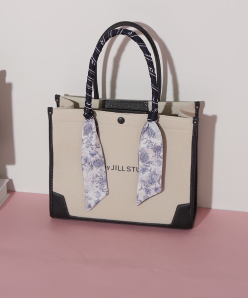フラワースカーフトート大（トートバッグ）｜JILL by JILL STUART