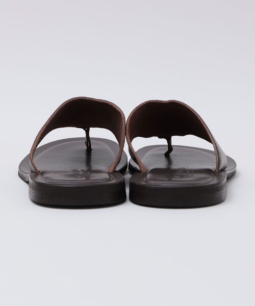 CORSO ROMA，9（コルソローマ）の「CORSO ROMA 9: トング サンダル（サンダル・メンズ・ブラック/ブラウン・42/41/40/43）」の4枚目の写真