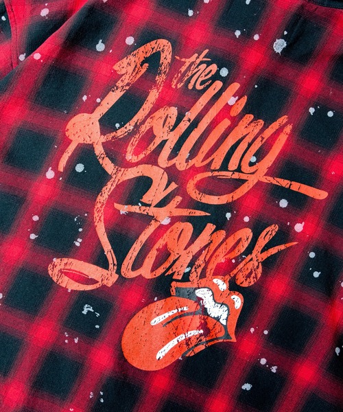 JACKROSE(ジャックローズ)の「B-TRS-ダメージスタッズ・グランジ-LSシャツ(シャツ/ブラウス・メンズ・ブラック/レッド・L/M)」の12枚目の写真