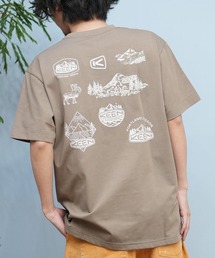KEEN（キーン）の「【ムラサキスポーツ限定】KEEN/キーン 半袖Tシャツ バックプリント 吸汗速乾 1031501/1031502/1031503（Tシャツ/カットソー）」