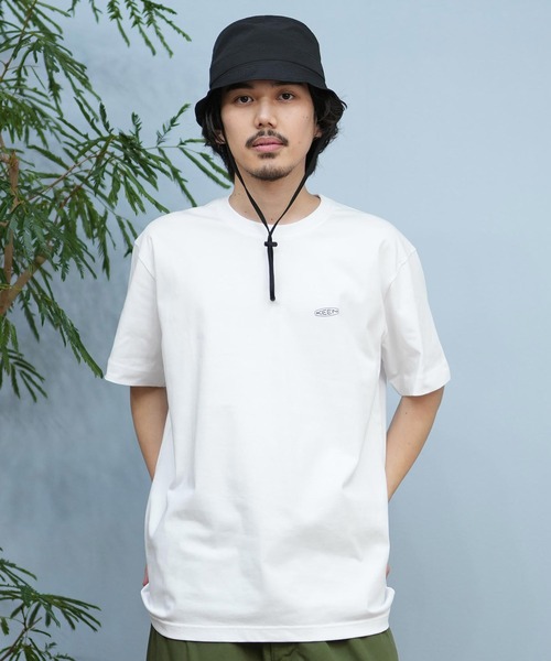 KEEN（キーン）の「【ムラサキスポーツ限定】KEEN/キーン 半袖Tシャツ バックプリント 吸汗速乾 1031501/1031502/1031503（Tシャツ/カットソー・メンズ・ブラック/カーキブラウン/ホワイト・XL/L/M/S）」の5枚目の写真