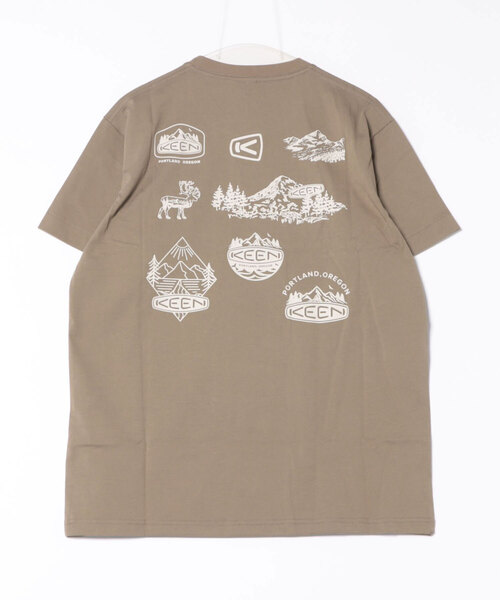 KEEN（キーン）の「【ムラサキスポーツ限定】KEEN/キーン 半袖Tシャツ バックプリント 吸汗速乾 1031501/1031502/1031503（Tシャツ/カットソー・メンズ・ブラック/カーキブラウン/ホワイト・XL/L/M/S）」の19枚目の写真