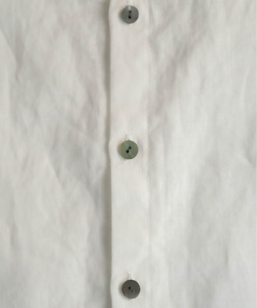 NOMBRE IMPAIR（ノンブルアンペール）の「チュールパーツ付キ綿麻　フレンチブラウス（シャツ/ブラウス・レディース・ブラック/ホワイト・FREE）」の3枚目の写真