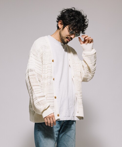 即完売 pois ポワ シアーニットカーディガン pois シアーニット