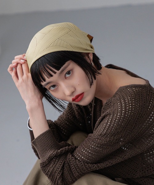 スカーフ】スウォッシュロンドン (SWASH LONDON) Cinereous