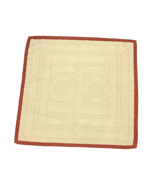 LOWRYS FARM（ローリーズファーム）の「スカーフ５３＊５３ 320817（バンダナ/スカーフ・レディース・オフホワイト/ブラウン/ブラック・FREE）」の6枚目の写真