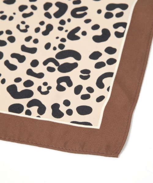 LOWRYS FARM（ローリーズファーム）の「スカーフ５３＊５３ 320817（バンダナ/スカーフ・レディース・オフホワイト/ブラウン/ブラック・FREE）」の7枚目の写真