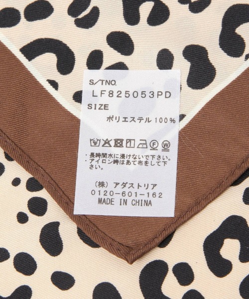 LOWRYS FARM（ローリーズファーム）の「スカーフ５３＊５３ 320817（バンダナ/スカーフ・レディース・オフホワイト/ブラウン/ブラック・FREE）」の13枚目の写真