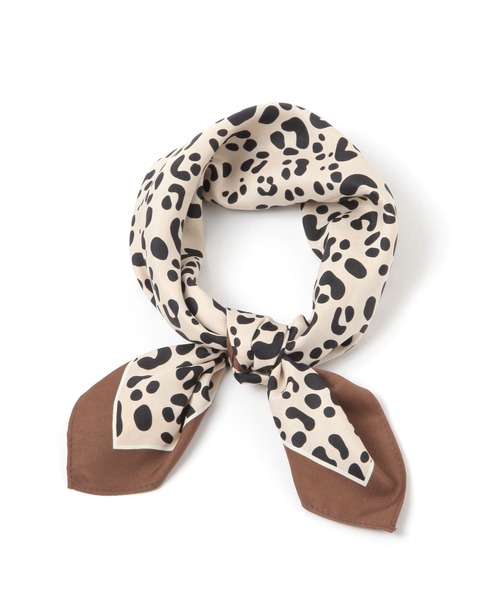 LOWRYS FARM（ローリーズファーム）の「スカーフ５３＊５３ 320817（バンダナ/スカーフ・レディース・オフホワイト/ブラウン/ブラック・FREE）」の22枚目の写真