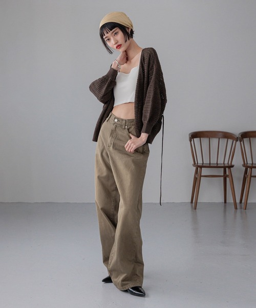 LOWRYS FARM（ローリーズファーム）の「スカーフ５３＊５３ 320817（バンダナ/スカーフ・レディース・オフホワイト/ブラウン/ブラック・FREE）」の18枚目の写真