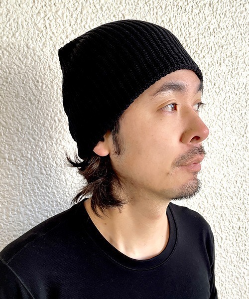 polcadot（ポルカドット）の「COOL TOUGH SINGILE WATCH／接触冷感 シングルワッチ（ニットキャップ/ビーニー・レディース・ライトグレー/アイボリー/ブラック/グレイッシュベージュ/ライトブルー/ベージュ・FREE）」の16枚目の写真