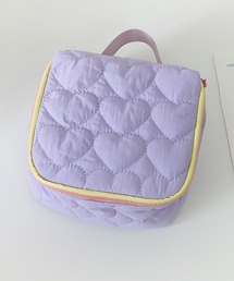 DAY CLOSET（デイ クローゼット）の「淡色パステルハートキルティングコンパクトポーチ（ポーチ）」