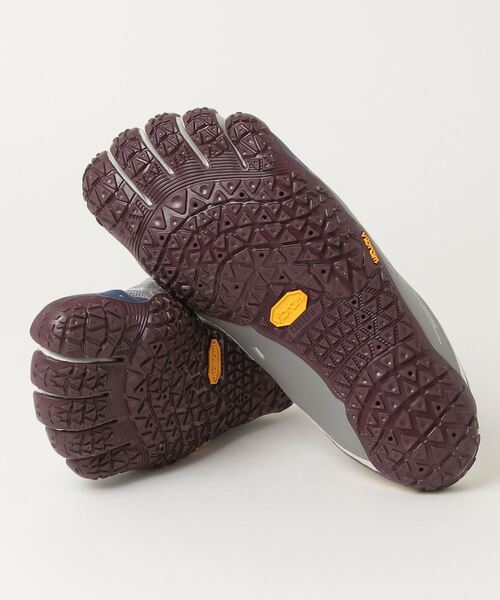 Vibram 5fingers by SUICOKE humamphibian-LO/Mens- Mud gray / Pale aqua