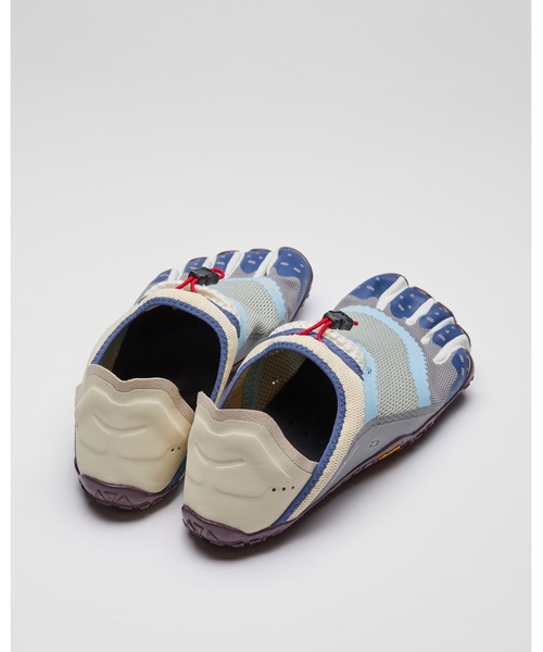 Vibram 5fingers by SUICOKE humamphibian-LO/Mens- Mud gray / Pale aqua