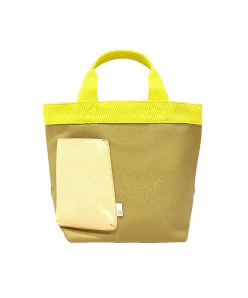 ROOTOTE（ルートート）の「ルートート / SN.デリ.クロレ-C（トートバッグ・レディース・ミント/イエロー/ホワイト/ピンク/ブラック/シルバー・FREE）」の4枚目の写真