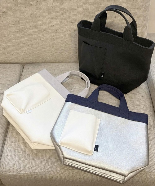 ROOTOTE（ルートート）の「ルートート / SN.デリ.クロレ-C（トートバッグ・レディース・ミント/イエロー/ホワイト/ピンク/ブラック/シルバー・FREE）」の8枚目の写真