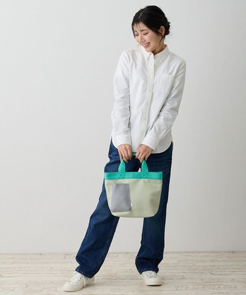 ROOTOTE（ルートート）の「ルートート / SN.デリ.クロレ-C（トートバッグ・レディース・ミント/イエロー/ホワイト/ピンク/ブラック/シルバー・FREE）」の10枚目の写真