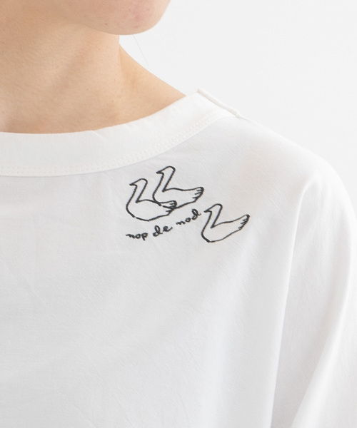 セール】USコットン天竺布帛7分袖カットソー（Tシャツ