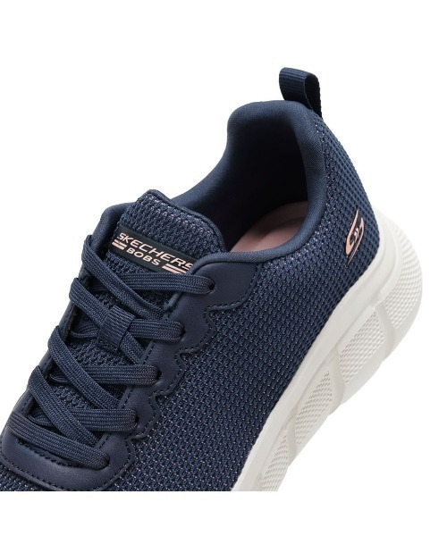 SKECHERS(スケッチャーズ)の「【SKECHERS】BOBS B FLEXM - VISIO(スニーカー・レディース・ブラック/ネイビー・22.5cm/23.0cm/23.5cm/24.0cm/25.0cm/24.5cm)」の5枚目の写真