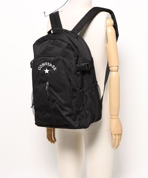 CONVERSE（コンバース）の「【RS】【CONVERSE】LOGO PRINT BACK PACK（バックパック/リュック・レディース・ブラック系その他/ベージュ/ブラック・FREE）」の22枚目の写真