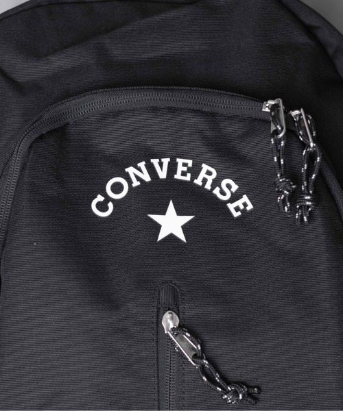 CONVERSE（コンバース）の「【RS】【CONVERSE】LOGO PRINT BACK PACK（バックパック/リュック・レディース・ブラック系その他/ベージュ/ブラック・FREE）」の5枚目の写真