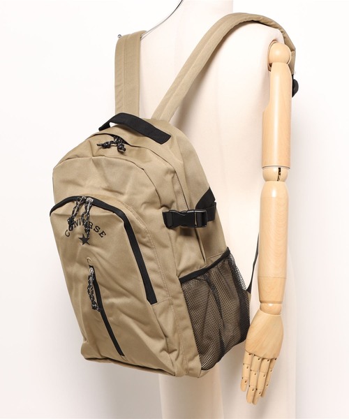 CONVERSE（コンバース）の「【RS】【CONVERSE】LOGO PRINT BACK PACK（バックパック/リュック・レディース・ブラック系その他/ベージュ/ブラック・FREE）」の15枚目の写真