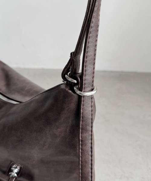 Loueme（ルエム）の「ヴィンテージライク3WAYリボンショルダーバッグ（ショルダーバッグ・レディース・ブラウン/ダークブラウン/ブラック・FREE）」の18枚目の写真