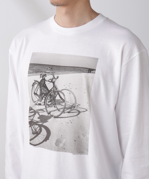 NANO universe(ナノユニバース)の「「着るアート」Herbert List/Magnum Photos Tシャツ長袖GERMANY(Tシャツ/カットソー・メンズ・オフホワイト・M/L)」の11枚目の写真