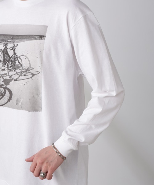 NANO universe(ナノユニバース)の「「着るアート」Herbert List/Magnum Photos Tシャツ長袖GERMANY(Tシャツ/カットソー・メンズ・オフホワイト・M/L)」の12枚目の写真