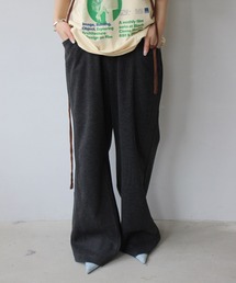 SANSELF リブニットパンツ SANSeLF｜サンセルフのその他パンツ通販 - ZOZOTOWN