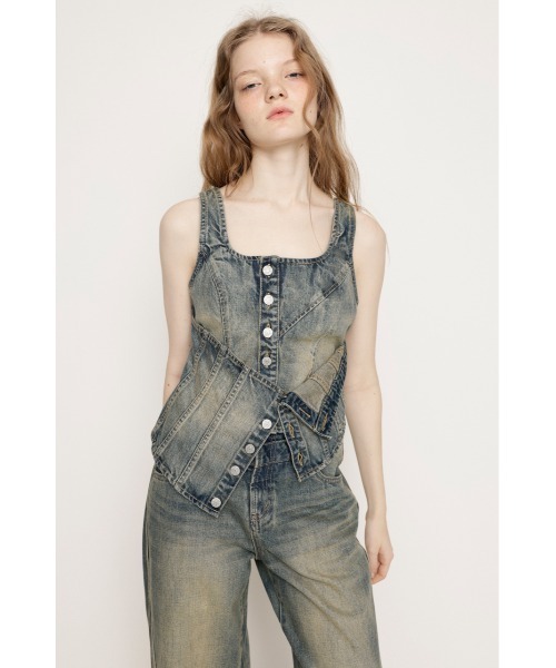 D&G デニム ビスチェ コルセット 2_6713ec3f-b2a7-43be-8de5-