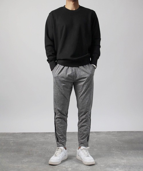SKKONE(スコーネ)の「【Nylaus】速乾 ストレッチ イージージョガーパンツ ストレッチパンツ ロングパンツ サイドライン(その他パンツ・メンズ・杢グレー/ネイビー/ブラック/チャコール・LL/L/M)」の20枚目の写真
