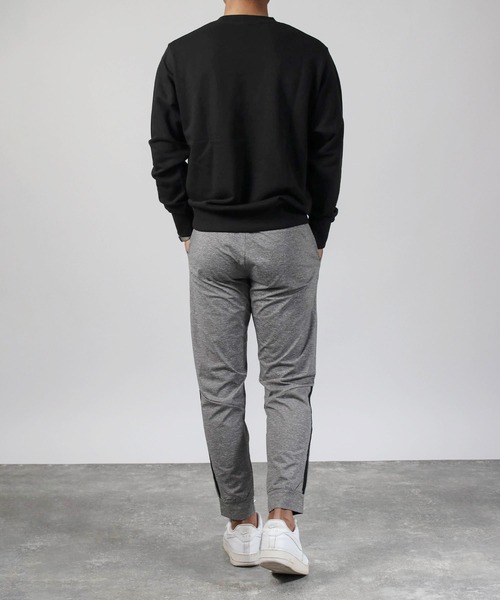 SKKONE(スコーネ)の「【Nylaus】速乾 ストレッチ イージージョガーパンツ ストレッチパンツ ロングパンツ サイドライン(その他パンツ・メンズ・杢グレー/ネイビー/ブラック/チャコール・LL/L/M)」の22枚目の写真